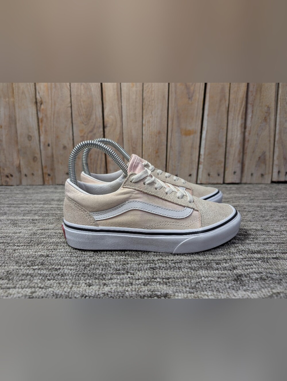 Vans Old Skool - Light Pink - Size 3 Youth
